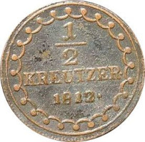 1/2 kreuzer - Empire