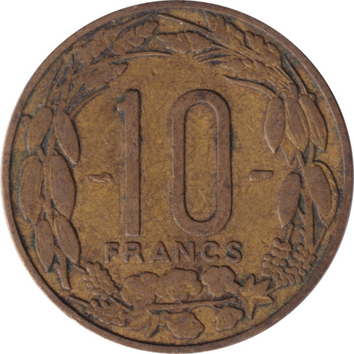 10 francs - Equatorial African States