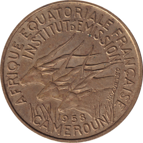 25 francs - Equatorial African States