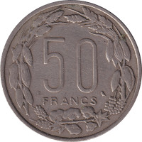 50 francs - Etats de l'Afrique Equatoriale