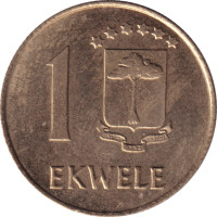1 ekuele - Equatorial Guinea
