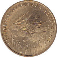 5 francos - Equatorial Guinea