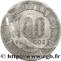 100 francos - Equatorial Guinea