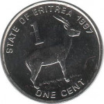 1 cent - Erythrée