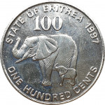 100 cents - Erythrée