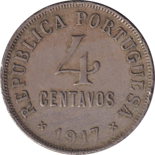 4 centavos - Escudo
