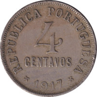 4 centavos - Escudo