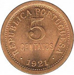 5 centavos - Escudo