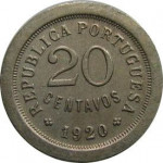 20 centavos - Escudo