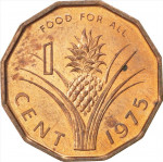 1 cent - Eswatini