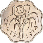 10 cents - Eswatini