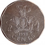 50 cents - Eswatini
