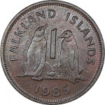 1 penny - Falkland Islands