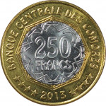 250 francs - République fédérale