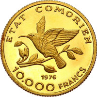 10000 francs - République fédérale