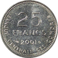 25 francs - République fédérale