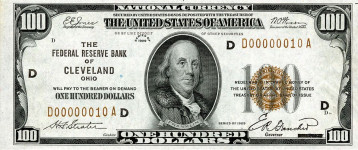 100 dollars - République Fédérale