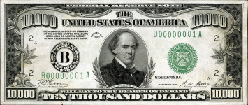 10000 dollars - République Fédérale