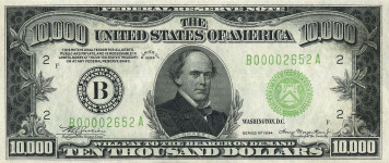 10000 dollars - République Fédérale