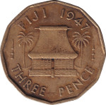 3 pence - Fidji