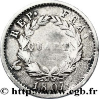 1/4 franc - Franc