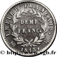 1/2 franc - Franc