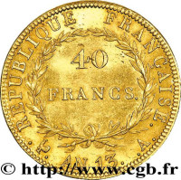 40 francs - Franc