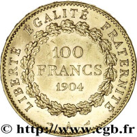 100 francs - Franc