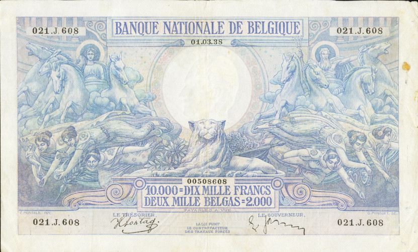 10000 francs - Franc