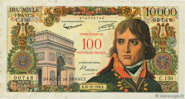 10000 francs - France