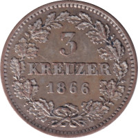 3 kreuzer - Francfort