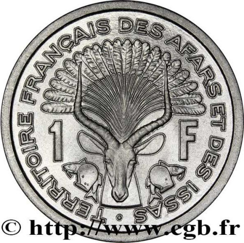 1 franc - French Afars and Issas