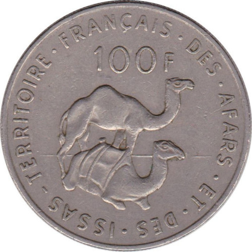 100 francs - Afars et Issas