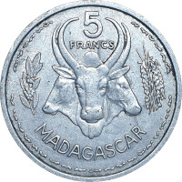 5 francs - Colonie française