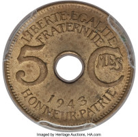 5 centimes - French Equatorial Africa