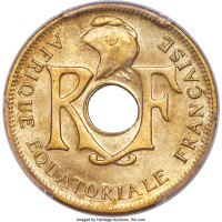 25 centimes - Afrique Équatoriale Française