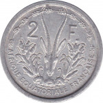 2 francs - French Equatorial Africa