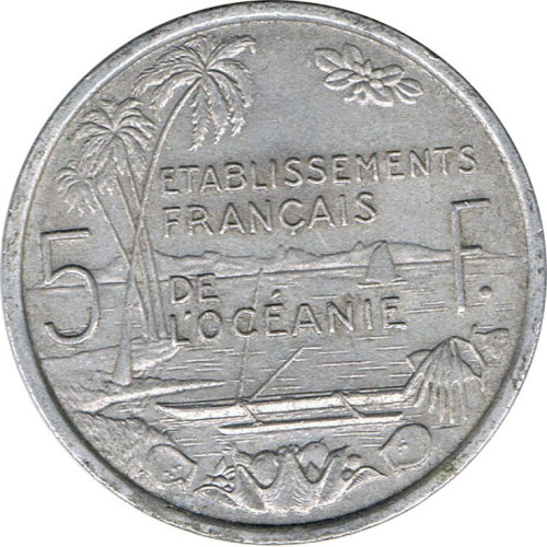 5 francs - Océanie francaise