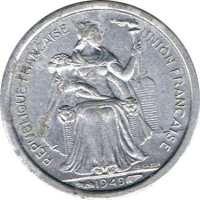 50 centimes - French Oceania