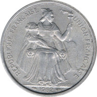 5 francs - Océanie Francaise