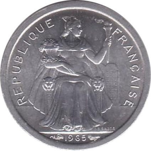 50 centimes - Polynésie française