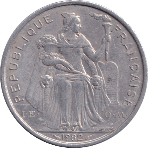 5 francs - French Polynesia