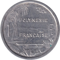 1 franc - Polynésie