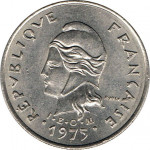 10 francs - Polynésie