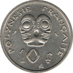 10 francs - French Polynesia