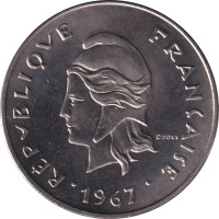 50 francs - Polynésie française