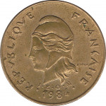 100 francs - French Polynesia