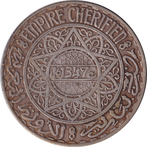 20 francs - French Protectorate