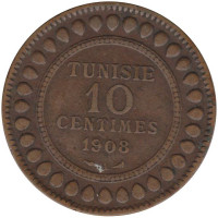10 centimes - French Protectorate