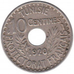 10 centimes - Protectorat français